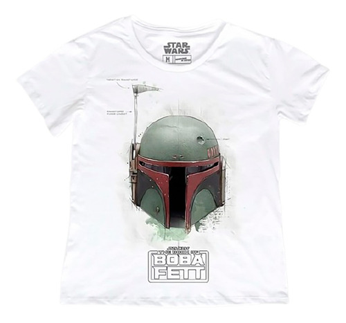 Playera Bounty Helmet Mujer Máscara De Látex Star Wars