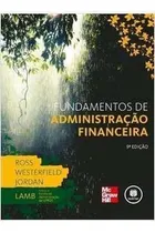 Comprar Fundamentos De Administração Financeira De Ross Westerfield Jordan Pela Mcgraw Hill   Artmed (2013)