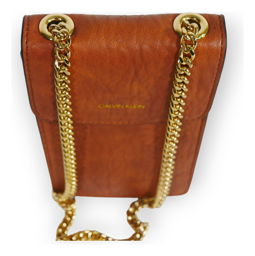 Cartera Calvin Klein Hayden Mini Bag Phone Crossbody Café