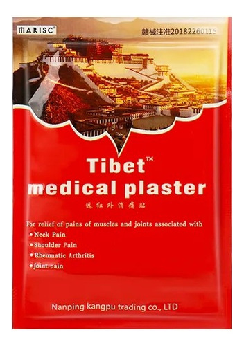 Parche Tibetano Para Dolores Musculares (8 Parches)