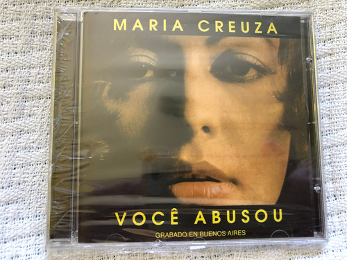 Cd Maria Creuza  Você Abusou - 1ª Edição 2000 Raro E Lacrado