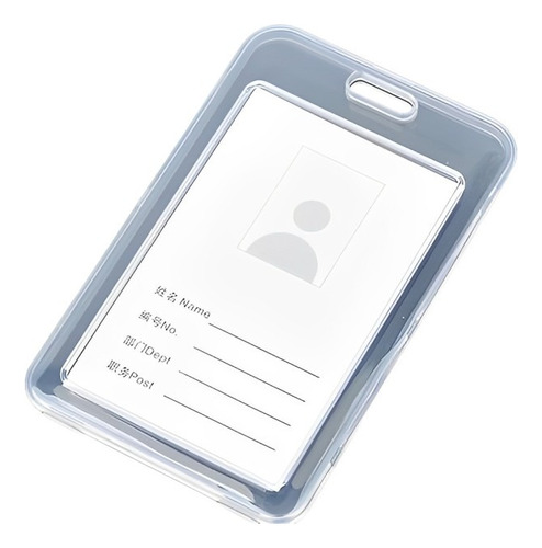 Pack 10 Porta Credenciales Plasticos Transparentes