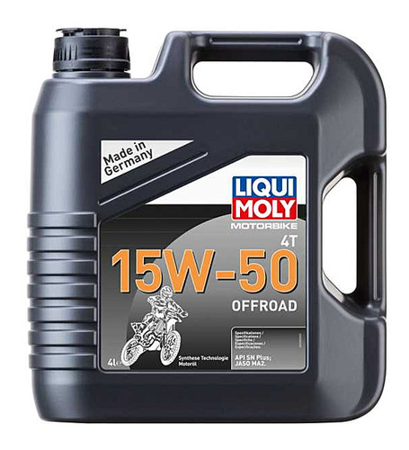 Aceite Para Motor 4t Motorbike 4t Synth 15w-50 Offroad