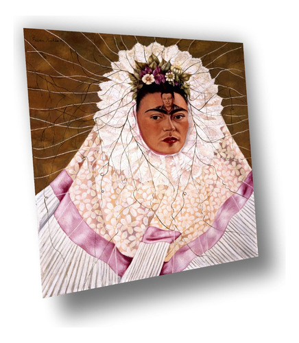 Lienzo Canvas Arte México Frida Kahlo Diego Mi Mente 100x80