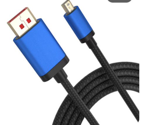 Cable Mini Dp De 8k A Dp Cable De 144hz, 4k, Dp A Mini 1.8m