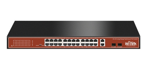 Switch 16 Puertos Poe No Administrable 250mts 24x 10/100mbps
