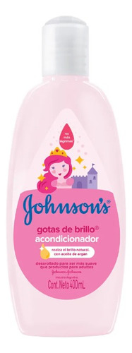 Acondicionador Johnson's Gotas De Brillo 400ml Aceite Argán