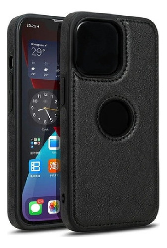 Capa Para iPhone 15 Couro Plutônio Capinha Case
