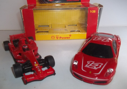 F430 Challenge Hot Wheels + Ferrari F2008  - 1/38 Shell