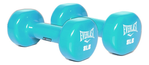 Par De Mancuerna Everlast De Vinyl Pesas 8 Lb Crossfit