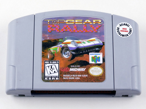 Top Gear Rally N64 Original Nintendo 64