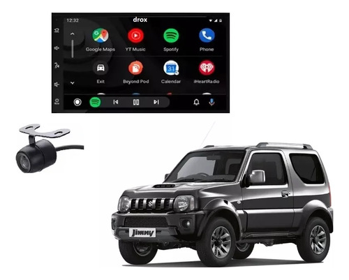 Kit Radio 2 Gb Ram Android 12 Wifi Waze Jimny 2008 Al 2018