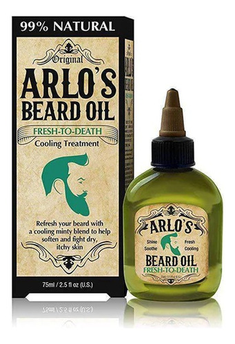 Arlo's Aceite Refrescante Para Barba 75 Ml