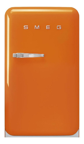 Refrigerador frigobar auto defrost Smeg 50's Style FAB10 orange 114L 220V - 240V