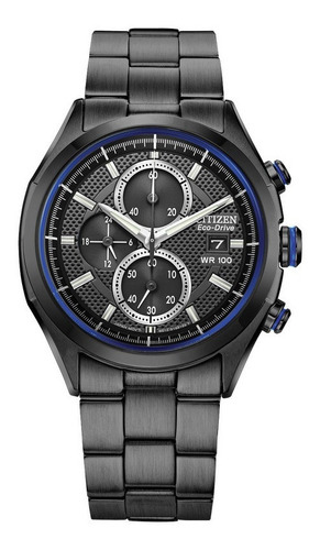 Ca0438-52e Reloj Citizen Eco Drive Negro/azul