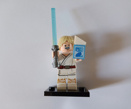 Luke Skywalker Leche Bantha Azul Figura Star Wars Tatooine (Usado)