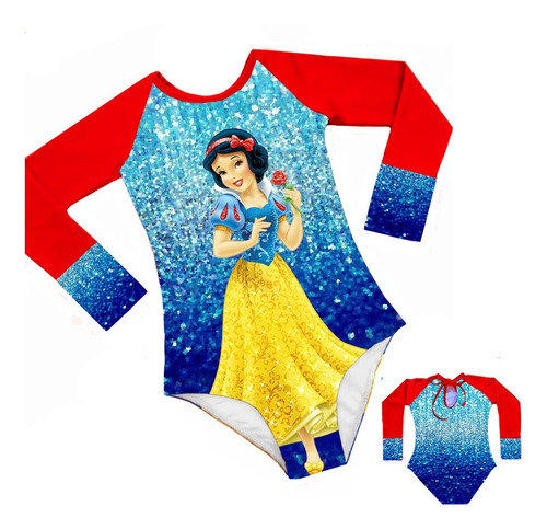 Traje De Baño Bañador Princesa Blancanieves