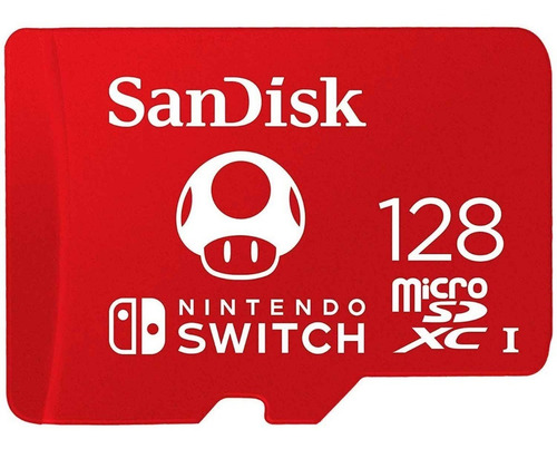 Memoria Micro Sd 128gb Sandisk P/ Nintendo Switch