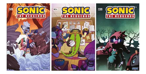 Sonic The Hedgehog - Pack Num 47/48/49 - Comic Ecc