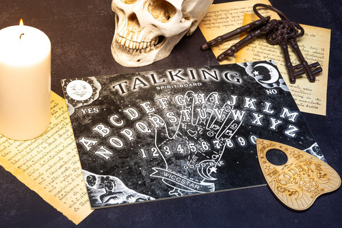 Jogo De Tabuleiro Black Spirit Para Caça Fantasma Com Pranch