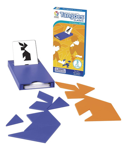 Juego De Viaje Clásico De Tangoes Tangram Con Estuche Portát