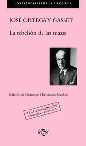 Rebelion De Las Masas 3ªed - Ortega Y Gasset,jose