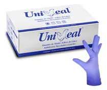 Comprar Guantes Nitrilo Estéril Grande Sin Polvo Caja C\u002F 100 Uniseal Color Lila