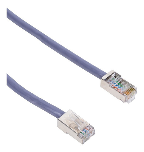 Cabo De Rede Pacht Cord 15m Ethernet Rj45 Cat6 Preto 15 Mt