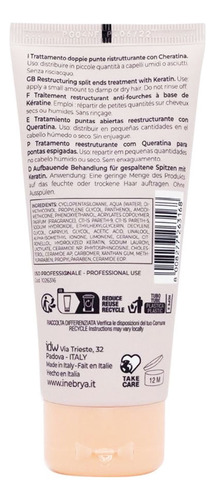Inebrya Keratin Velvet Cream 100ml Tratamiento Capilar