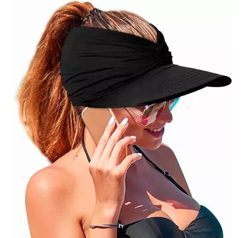 Sombrero Sol Mujer Uv Protección Gorra Deportiva De Playa