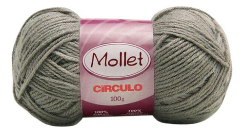 Lã Mollet Círculo 100g -cor 0700- 1 Unidade