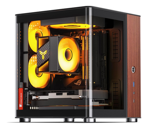 Jonsbo Tk-0 Black Itx Mini Tower Pc Case, Diseño De De De De