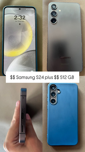 Samsung Galaxy S24 Plus, 5g, 512 Gb Negro Ónix 12 Gb Ram (Usado)