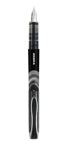Pluma Estilografica Zebra Punta Fina 0.024 In Negro Ti
