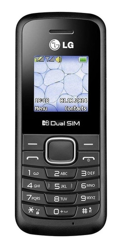Imagem 1 de 3 de LG B220A Dual SIM 32 MB preto 32 MB RAM