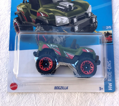Carrito Hot Wheels Bogzilla Hw Ride Ons 2021 Mattel Nuevo