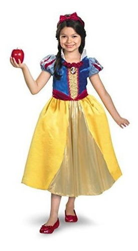 Snow White Shimmer Deluxe Costume - Extra Small (3t-4t)