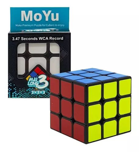 Kit 10 Cubos Mágicos 3x3x3 Moyu Profissional Não Trava