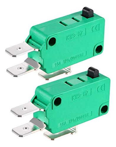 Interruptor Límite Micro De Palanca Corta Spdt No Nc 16a