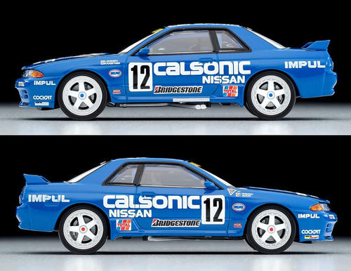Tomica Limited Vintage Neo Calsonic Nissan Gt R 1/64 Color Azul Claro