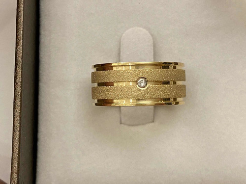 Alianças Styllus 098 Ouro Amarelo 750 8mm