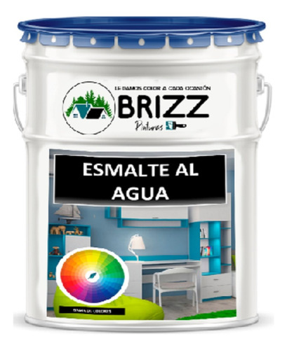 Esmalte Al Agua Baum Colorbrizz Colores Varios (galon)