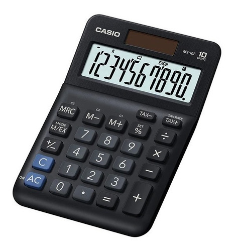 Calculadora Casio Ms-10 De Escritorio Pantalla Extra Grande!
