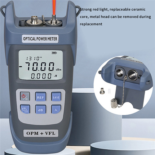 -g710b Medidor De Potencia Óptica (opm -70 -+10dbm) 10km Vfl