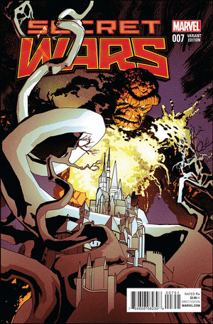 Libro Secret Wars 07 (portada Alternativa)