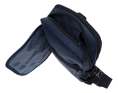 Mochila Messenger Casual K-swiss Albert Color Azul