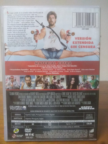 No Te Metas Con Zohan Adam Sandler (Usado)