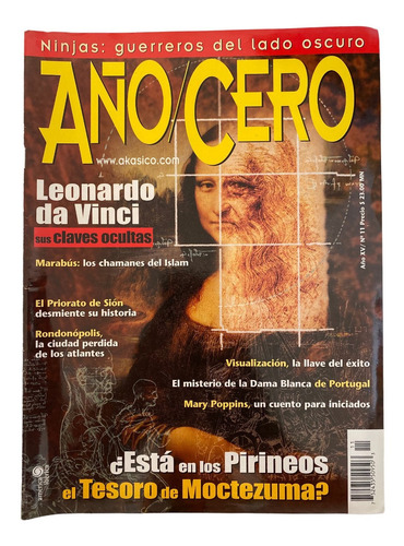 Revista Año Cero #11 Leonardo Davinci Tesoro De Moctezuma (Usado)