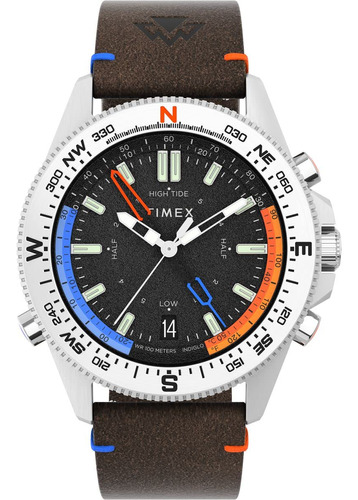 Reloj De Cuarzo Expedition North Tide-temp-compass De Timex