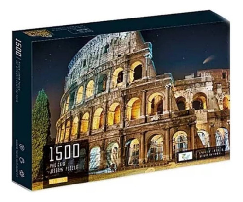Rompecabezas Puzzle 1500 Pzas Coliseo Romano Colosseum